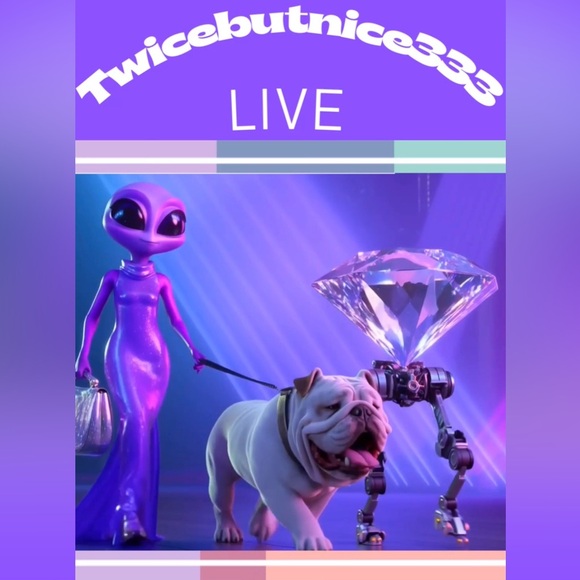 Versace Other - 👽💜🪐TᗯIᑕᗴᗷᑌTᑎIᑕᗴ333-🅛🅘🅥🅔 -𝐀𝐋𝐋 𝐓𝐈𝐌𝐄𝐒 🅒🅢🅣🪐👽💜